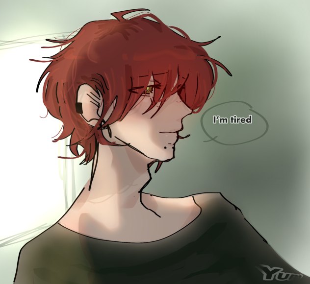 A little tired - ibisPaint