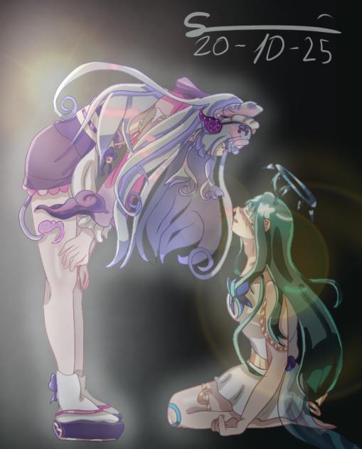 Mizuki y un oc de GI