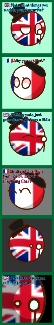 Random Countryball comic a