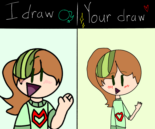 I draw • you draw