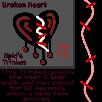 My OC's Trinket!!! (their name is Spid)