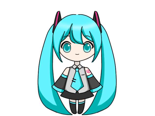 ニコっ