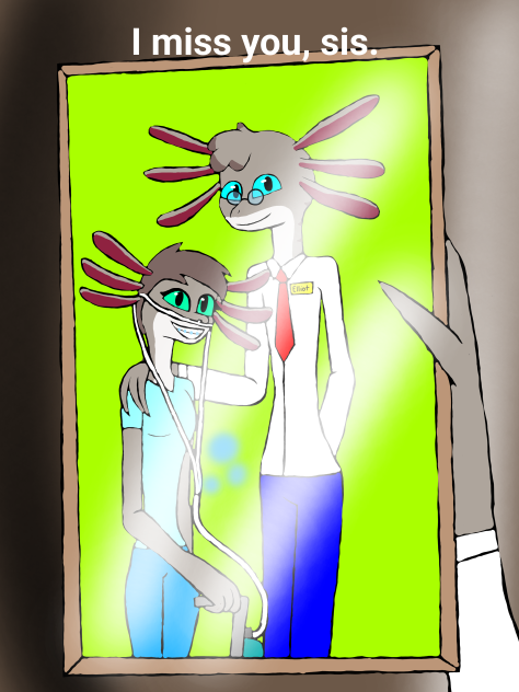 I miss you, sis. (Elliot and Sarah)