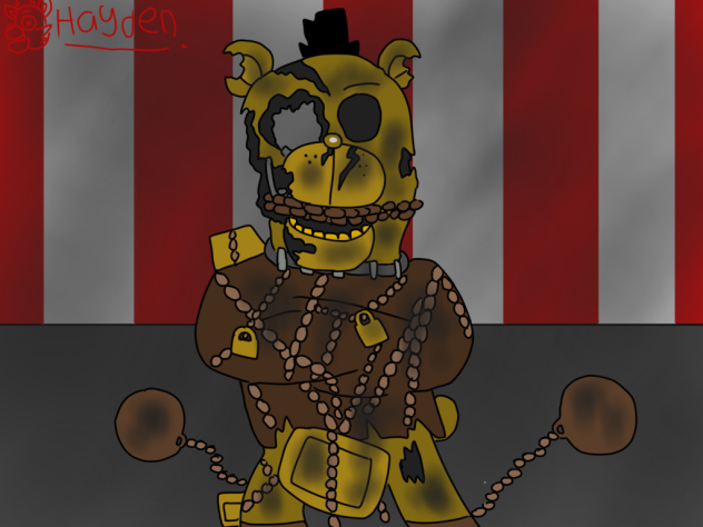 Great Escape Golden Freddy Speed draw