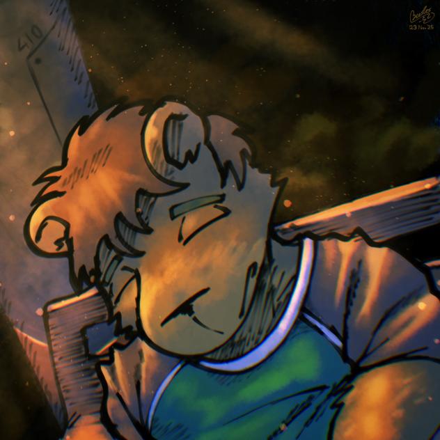 Fallen asleep