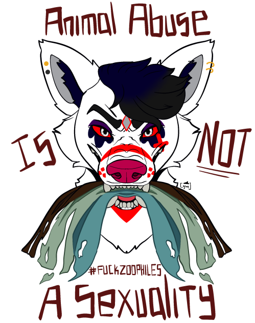 Zoophiles burn in hell