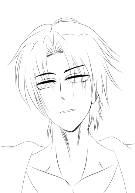 touta konoe line art
