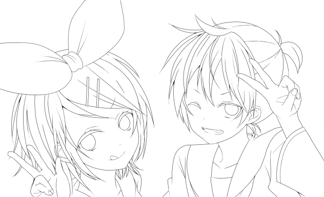 ☆piece☆【線画】