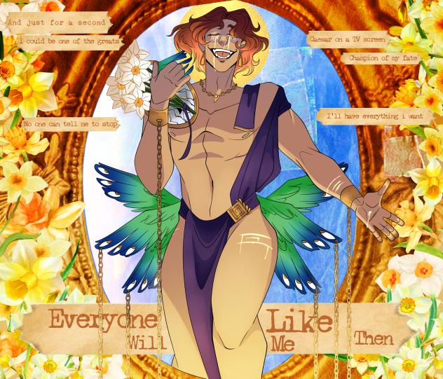 A reflection of narcissus