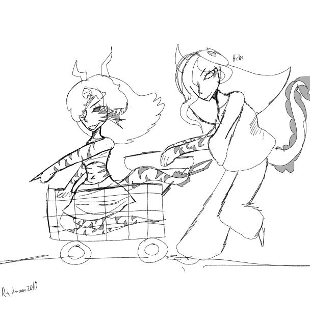 Goofy drawing of my Oc’s