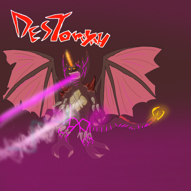 Destoroyah Kaiju Godzilla (Favourite)