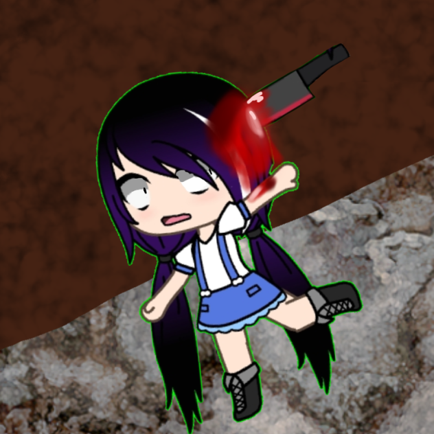 Blood effect test Gacha life