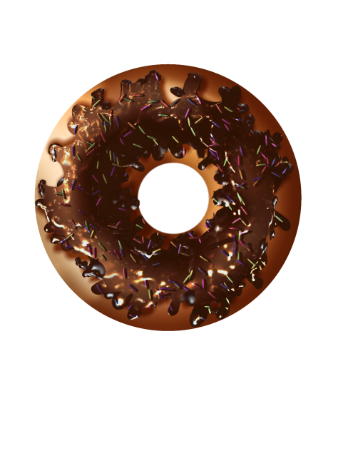 chocolate donuts 🍩