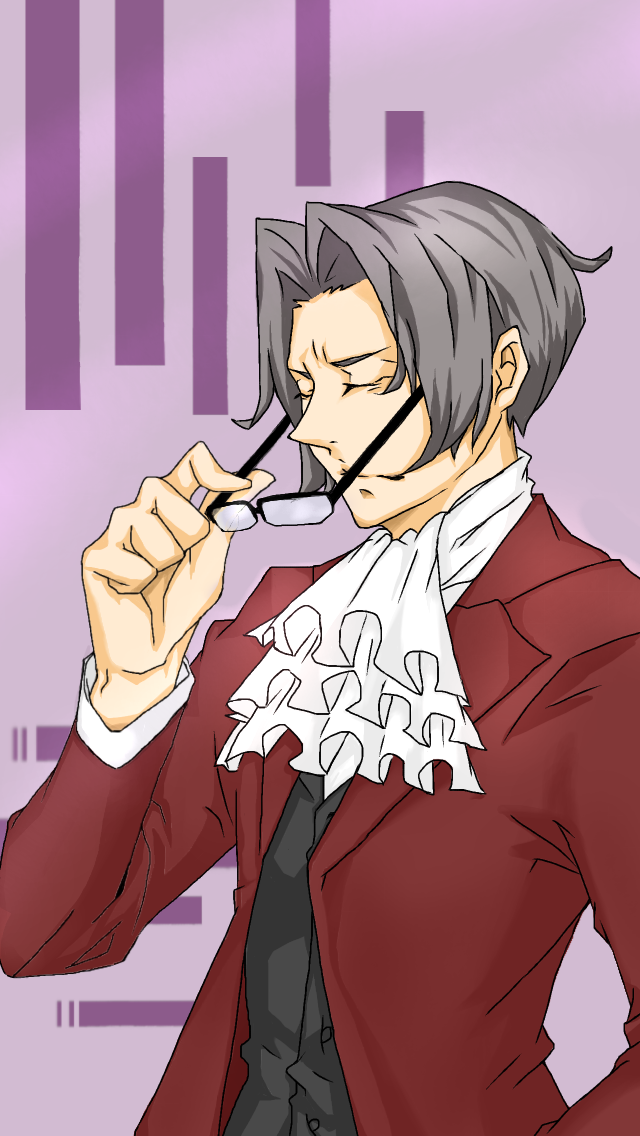 逆転裁判 検事 御剣 怜侍 Ibispaint