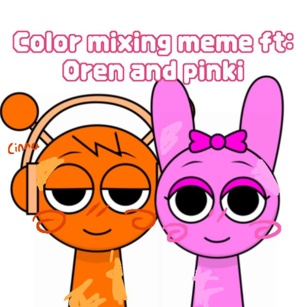 Color mixing meme!