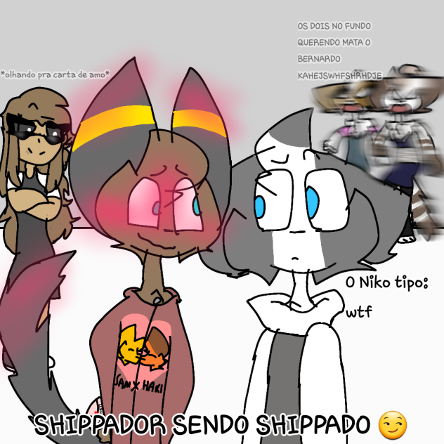Niko x Bernardo 😏 #cats&robotsfanaet