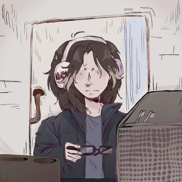 Self portrait(no lighting)