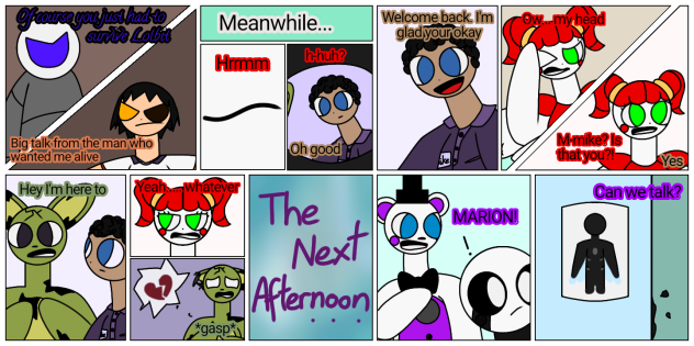 N-o seeing an End. p5 FNaF fanmade comic