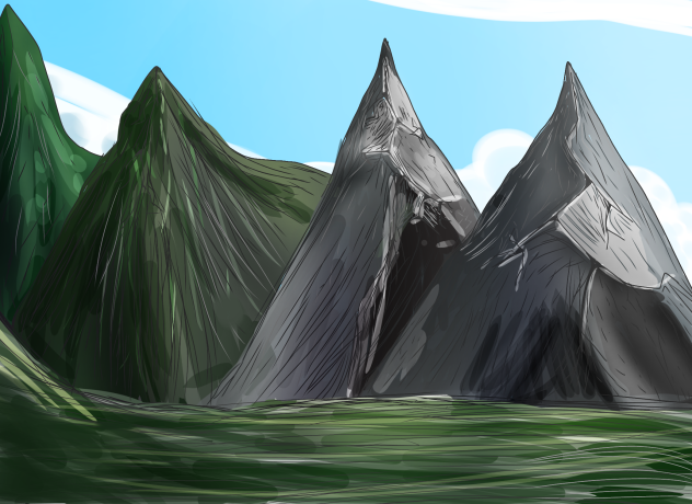 The mountine