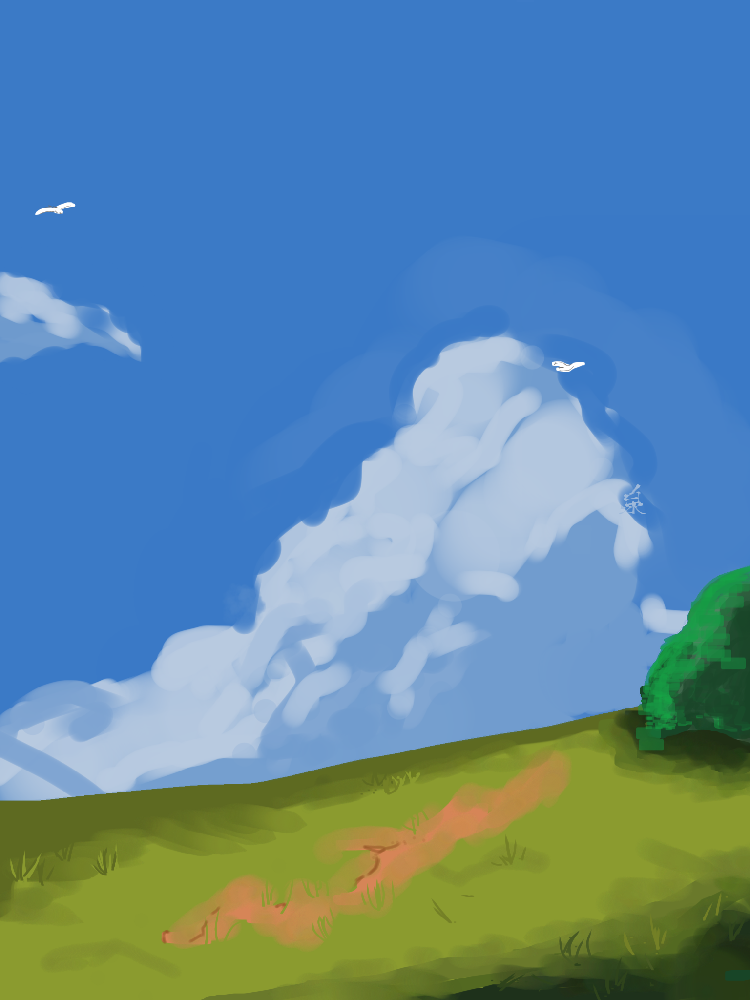 landscape - ibisPaint