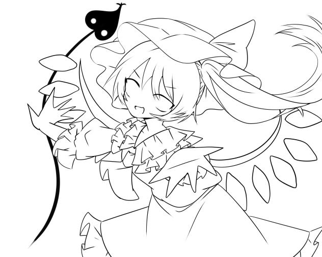 きゅっとしてどっかーん！！　線画