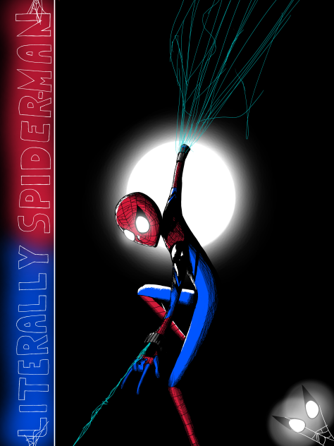 LITERALLY SPIDER-MAN