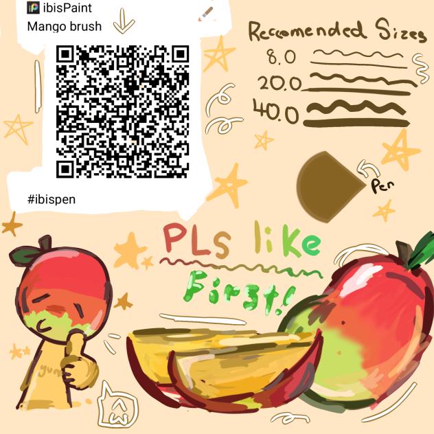 🥭 Mango brush - ibisPaint