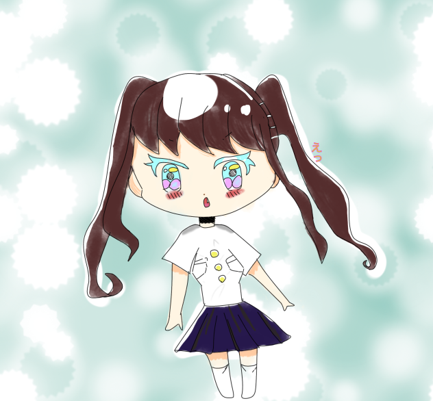 水彩スタンプ4