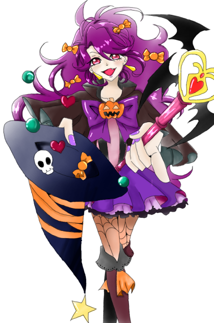破魔屋くん！！【ミチちゃん】色塗り練習。