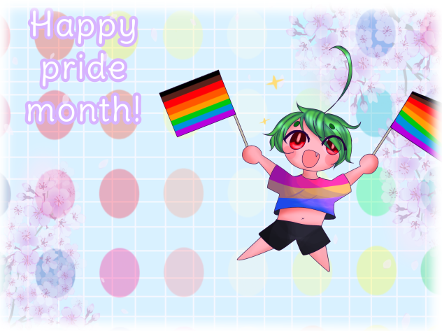 Happy pride month everyone!!! 💗💛💙