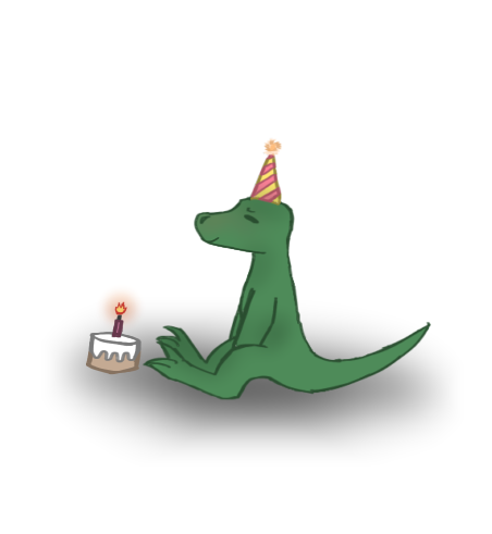 Party hat Dino