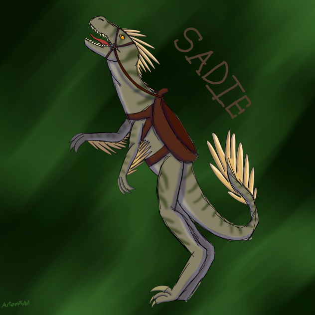 Sadie the Velociraptor