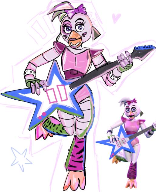 More glamrock art !!