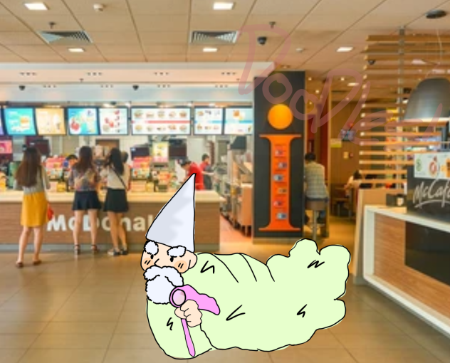 Pov you entered mc donalds AND SEE THIS