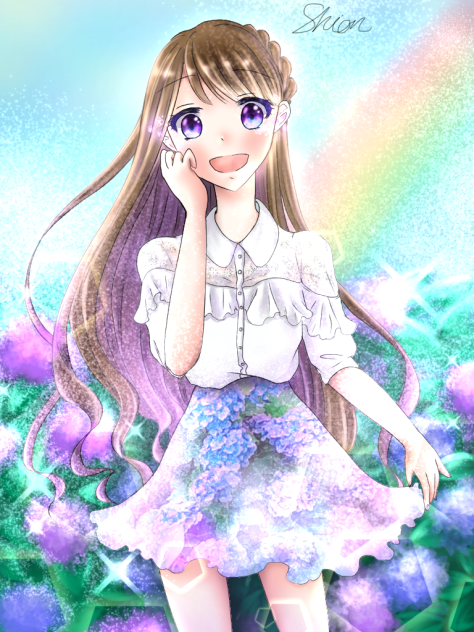 雨上がりの天使