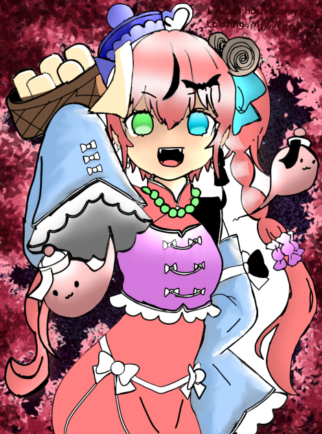 Coloring collab ♥