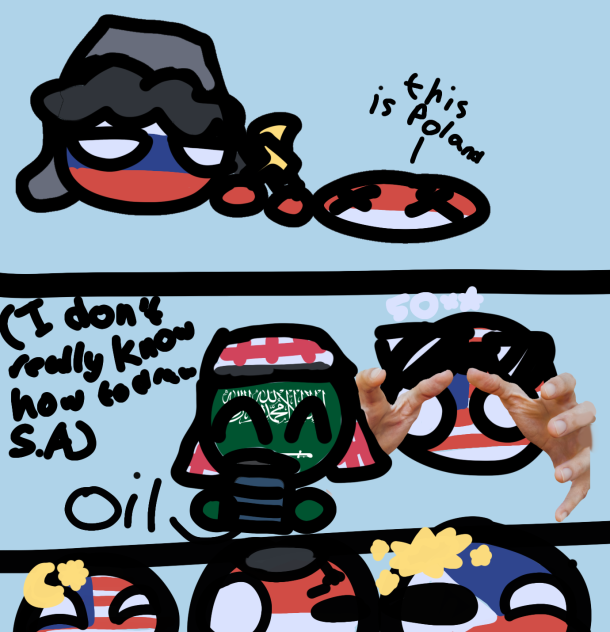 A normal day in countryballs