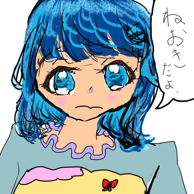 寝起きだよ💤