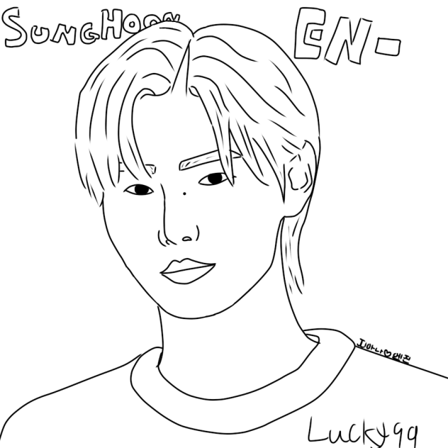 Sunghoon ENHYPEN IbisPaint