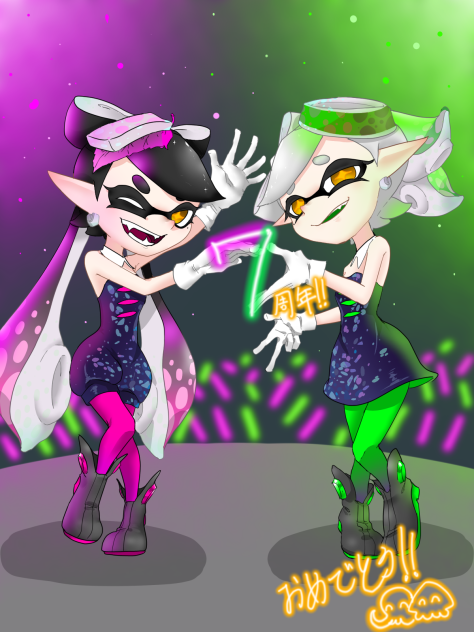 splatoon7周年！