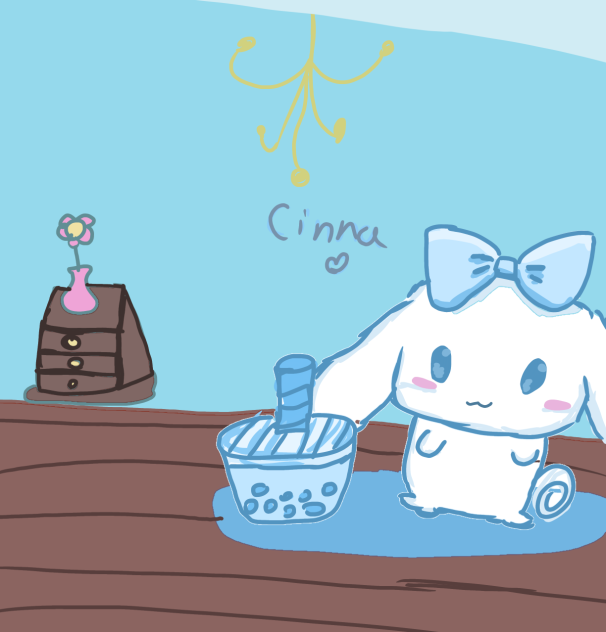 Cinnamoroll boba tea