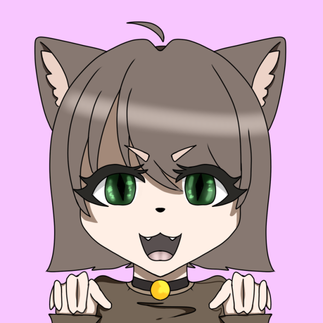 かわいい猫の女の子