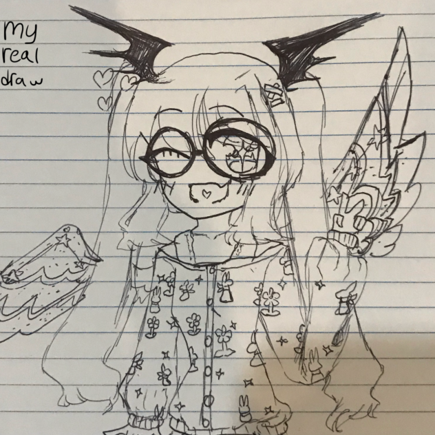 My real draw(Novalia Komori)