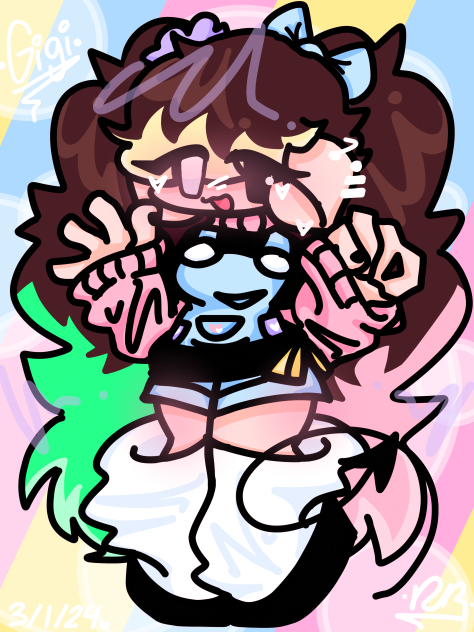 •Gigi 'Girlfriend' Gearest - Redraw•