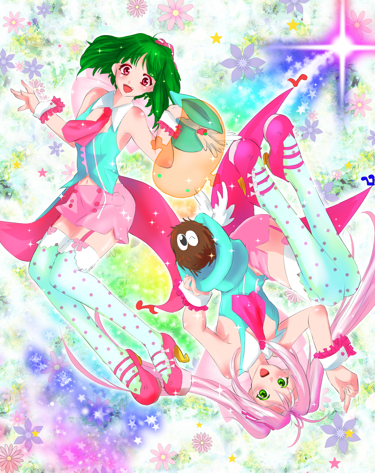 虹いろ クマクマ ランカ ミレーヌ Ibispaint