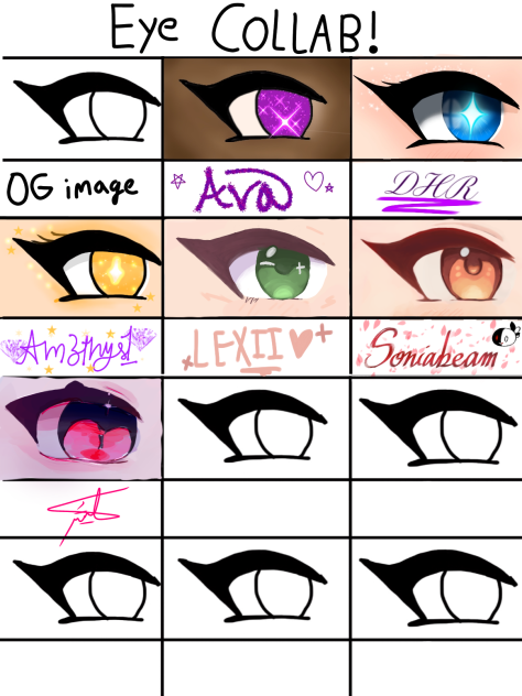 Eye collab✨✨✨