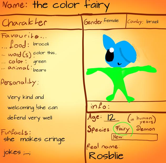 the color fairy