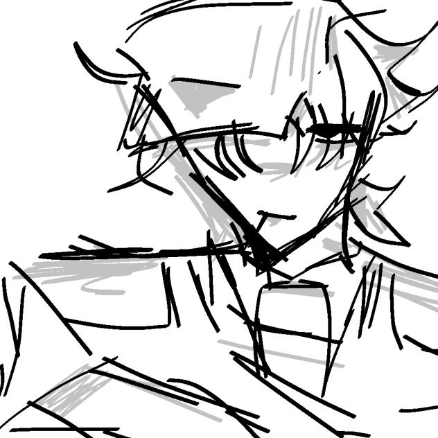 doodling my ugliest oc ._.