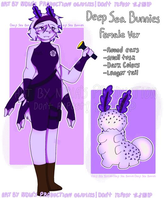 Deep sea bunnies!!