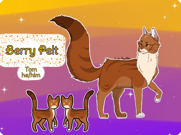 Warrior Cat YCH entry Character redesign